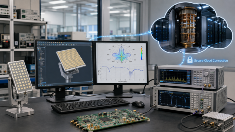 Could Quantum Computing Change the Way Radios and Antennas Designs?