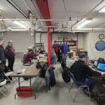 Joe KB9RCR photo Construction project activities