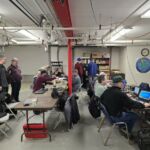 Joe KB9RCR photo Construction project activities