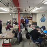 Joe KB9RCR photo Construction project activities