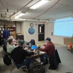 Joe KB9RCR photo Construction project activities