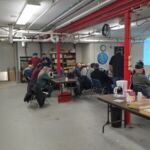 Joe KB9RCR photo Construction project activities