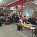 Joe KB9RCR photo Construction project activities