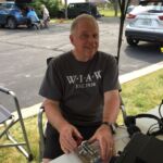 Operating CW W9DXR Photo